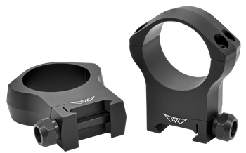 Warne 7224M Scope Rings Mountain Tech Matte Black 34mm Ultra High 0 MOA                                                                                                                                 