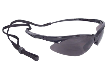 Radians OB120CS Outback Shooting Glasses Adult Smoke Gray Lens Anti-Fog Black Frame                                                                                                                     