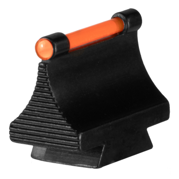 TruGlo TG95530RR 3/8" Dovetail Front Sight  Black | Red Fiber Optic                                                                                                                                     