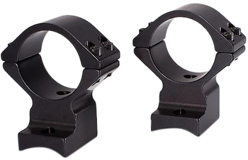 Talley 94X719 Scope Mount/Ring Combo  Black Anodized Aluminum 1" Tube, Savage (8-40) Round Receiver w/Accutrigger, Medium Rings                                                                         