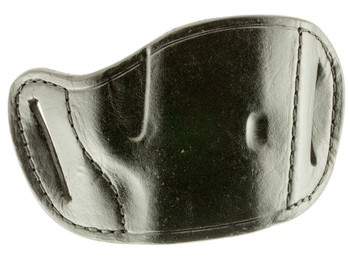 Bulldog MLBM Molded OWB Black Leather Belt Slide Fits Browning Hi-Power Fits Kahr P45 Right Hand