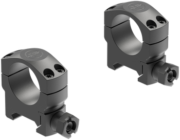 Leupold 57524 Mark 4 Scope Ring Set Matte Black Aluminum 1" Tube Medium Picatinny Rail                                                                                                                  