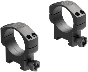 Leupold 57524 Mark 4 Scope Ring Set Matte Black Aluminum 1" Tube Medium Picatinny Rail                                                                                                                  