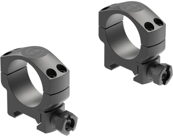 Leupold 57524 Mark 4 Scope Ring Set Matte Black Aluminum 1" Tube Medium Picatinny Rail                                                                                                                  
