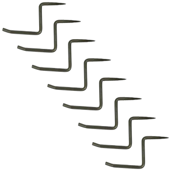 Ameristep AMSAMEAC0100 Step-Up Tree Step 4" Wide Black 8 Pack                                                                                                                                           