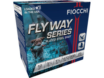 Fiocchi 1235ST3B Flyway 12Gauge 3.50" 1 3/8oz BBBShot 25 Per Box/10 Case