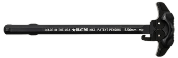 BCM GFHMK2LRGAMBI Ambidextrous MK2 Charging Handle Compatible w/ Mil-Spec AR-15 Black 7075 T-6 Aluminum                                                                                                 