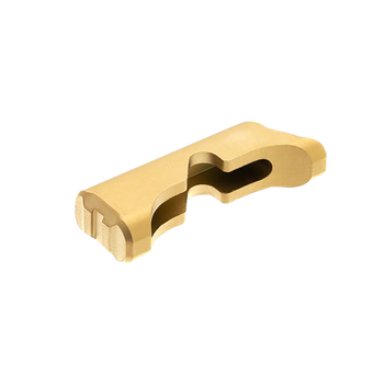 Tyrant CNC TDECHEMRGOLD  Extended Magazine Release Springfield Echelon PVD Gold Steel                                                                                                                   