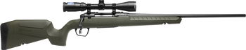 Savage Arms 32159 Axis 2 XP Combo 30-06 Springfield 4+1 22" Black Sporter Barrel, Black Drilled & Tapped Steel Receiver, Fixed OD Green Synthetic Stock, Right Hand, Boresighted 3-9x40                 