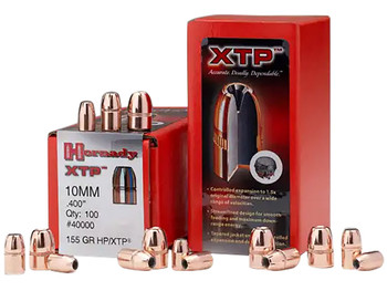 Hornady 40060 XTP 10mm Auto .400 200 gr Hollow Point XTP 100 Per Box/ 15 Case