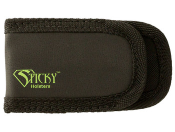 Sticky Holsters MAGPOUCH Mag Pouch IWB Black/Green Latex Free Rubber Pocket