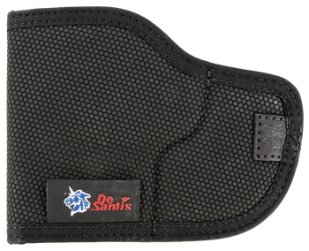 DeSantis Gunhide N38BJ6RZ0 Nemesis  Pocket Black Rubberized Fabric Fits Springfield Hellcat/OSP/Mossberg MC1sc/Naroh N1 Ambidextrous                                                                    