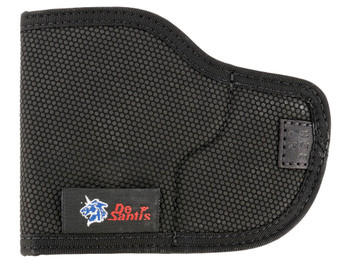 DeSantis Gunhide N38BJ6RZ0 Nemesis Pocket Black Rubberized Fabric Fits Springfield Hellcat/OSP/Mossberg MC1sc/Naroh N1 Ambidextrous