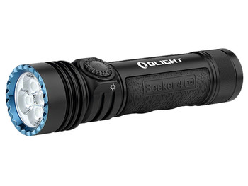 Olightstore Usa Inc SEEKER4PROMTBKCW Seeker 4 Pro Matte Black 5/50/300/600/1,200/4,600 Lumens White LED
