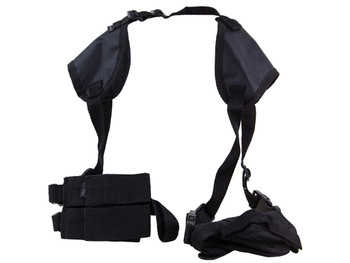 Bulldog WSHD7 Deluxe Shoulder Harness Black Nylon Harness Fits Glock 19 Fits 2-4" Barrel Ambidextrous