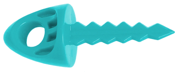 Targettack Llc  Targettack  Teal Green Polycarbonate Plastic 1" For Paper/Vinyl Targets 12 Pack                                                                                                         