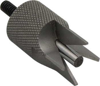 Hornady 050173 Lock-N-Load 4-Blade Outside Diameter Deburring Tool Silver Steel                                                                                                                         