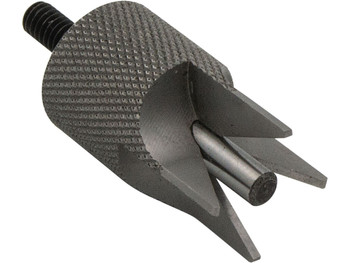 Hornady 050173 Lock-N-Load 4-Blade Outside Diameter Deburring Tool Silver Steel