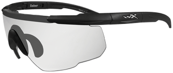 Wiley X Eyewear 303 Saber Advanced Safety Glasses Matte Black/Clear                                                                                                                                     