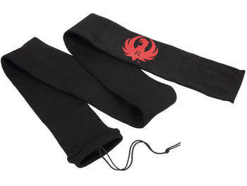 Ruger 13401 Gun Sock 52" Rifle Or Shotgun, Black Knit With Ruger Logo