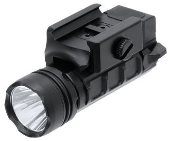 Leapers LTELP123RA  Pistol Light Black Aluminum 400 Lumens Picatinny Mount                                                                                                                              