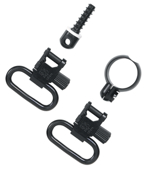 Uncle Mike's 13412 Super Swivel  Quick Detach 115 RF Blued 1" Loop for Most 22 Cal Tube Diameter & .430-.455" Rifles (Except Win 94/22M US)                                                             
