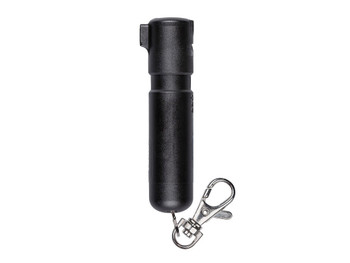 Sabre Mighty Discreet Pepper Spray Capsaicin UV Dye 12 ft Includes Key Ring/Snap Clip