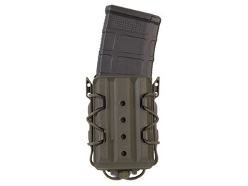 High Speed Gear 16TA01OD TACO V2 OD Green Polymer, 2" Belt Clip/MOLLE U-Mount, Compatible w/ Rifle Mags