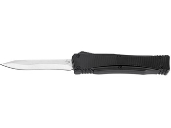Boker 06EX245 Falcon 2.0 Pocket 3.35" Plain D2 Steel Blade Black Aluminum Handle