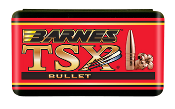 Barnes Bullets 30224 TSX  25Cal 115gr Flat Base 50/Box                                                                                                                                                  