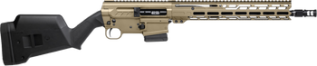 CMMG 30A5C0FCT Dissent BR4 *CA Compliant 300 Blackout 10+1 14.50" Black Nitride Threaded Barrel, Coyote Tan Cerakote Picatinny Rail Aluminum Receiver, Magpul SGA Black Synthetic Stock                 