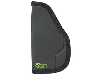 Sticky Holsters LG3 LG-3 Black/Green Latex Free Rubber Fits Glocks up to 4.75" Ambidextrous