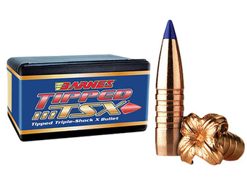 Barnes Bullets 30240 Tipped TSX 6.5Creedmoor 100gr Boat Tail 50/Box