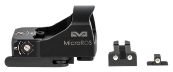 Meprolight USA 88070502 Micro RDS Black 1x 3 MOA Dot Reticle Fits Sig Sauer P226/P320 Pistol                                                                                                            