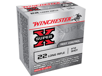 Winchester Ammo X22LRS Super X 22LR #12Shot 50 Per Box/100 Case