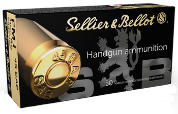 Sellier & Bellot SB45GAP Handgun  45GAP 230gr Full Metal Jacket 50 Per Box/20 Case                                                                                                                      