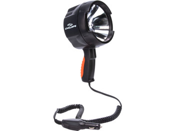 Cyclops CYCHS140012V Spotlight 12V Direct 1400 Lumens White Halogen Black Polymer 450 Meters