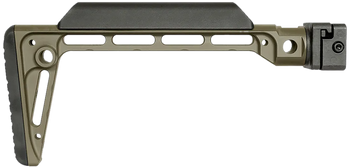 Midwest Industries MIMINSFODG Minimalistic Side Folding Stock ODG 6061 Aluminum Folding                                                                                                                 