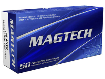 Magtech 45A Range/Training 45ACP 230gr Full Metal Jacket 50 Per Box/20 Case