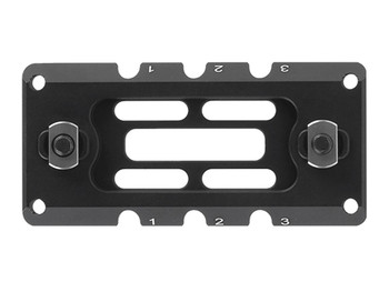 Leapers TLUMA01 ARCA Rail 3.10 Slot M-LOK Matte Black Anodized Aluminum 3.10" Long M-LOK Mount