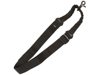 Tac Six 8910 Citadel Single Point Sling Black Webbing 42"-54" OAL Bungee MSR