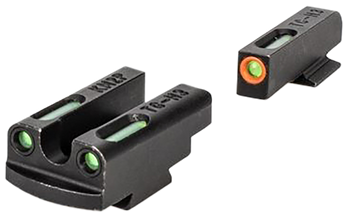 Kimber Mfg.,inc 4000154 Micro 9 Trulgo TFX Pro Sight Set  Green/Fiber Optic Orange Outline Front Sight-Green/Fiber Optic Black Outline Rear Sight                                                       