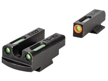 Kimber Mfg.,inc 4000154 Micro 9 Trulgo TFX Pro Sight Set Green/Fiber Optic Orange Outline Front Sight-Green/Fiber Optic Black Outline Rear Sight