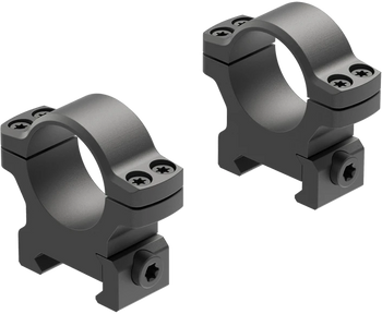Leupold 175116 BackCountry Cross-Slot  Matte Black 1" Low                                                                                                                                               