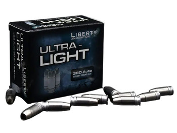 Liberty Ammunition LA-UL-380-055 Ultra-Light 380ACP 50gr 20 Per Box/10 Case