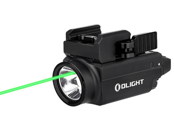 Olightstore Usa Inc BALDRSBK Baldr S Black Anodized 100/300/800 Lumens White LED Green Laser