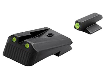 Kimber Mfg.,inc ML11219 1911 Tactical Wedge Fixed Night Sight Set Green/Tritium Black Outline Front Sight-Green/Tritium Black Outline Rear Sight
