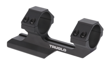 TruGlo TG8963B One-Piece Tactical Scope Mount Scope Mount/Ring Combo Black 1"                                                                                                                           