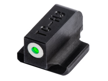TruGlo TG231R2W Tritium Pro Black | Green Tritium White Outline Front Sight Green Tritium Rear Sight