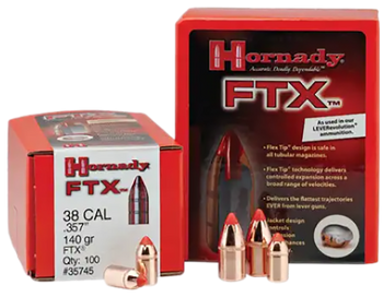Hornady 50102 FTX  50 Cal .500 300 gr Flex Tip eXpanding 50 Per Box/ 25 Case                                                                                                                            
